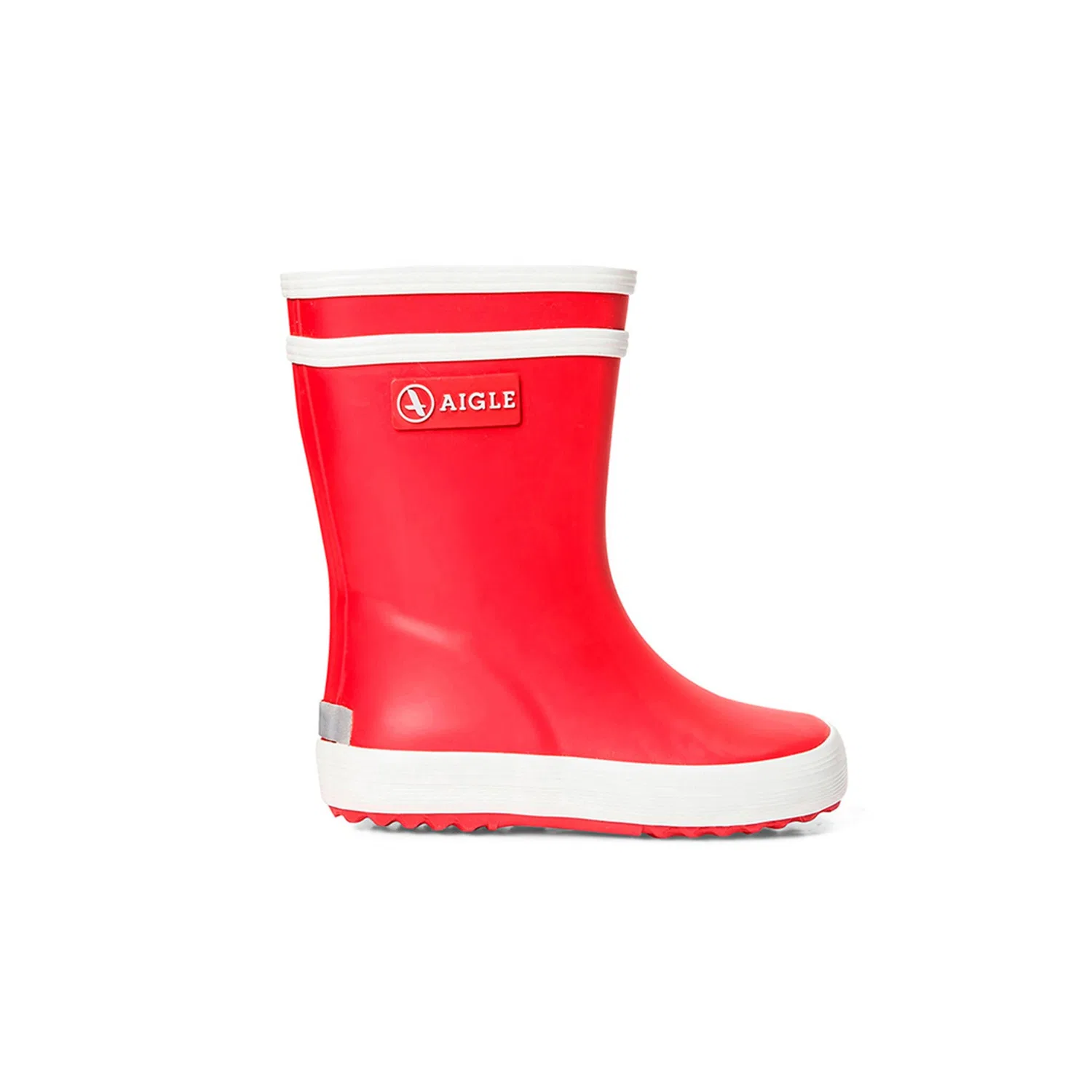 Детские резиновые сапоги с рефлектором Aigle, Rouge