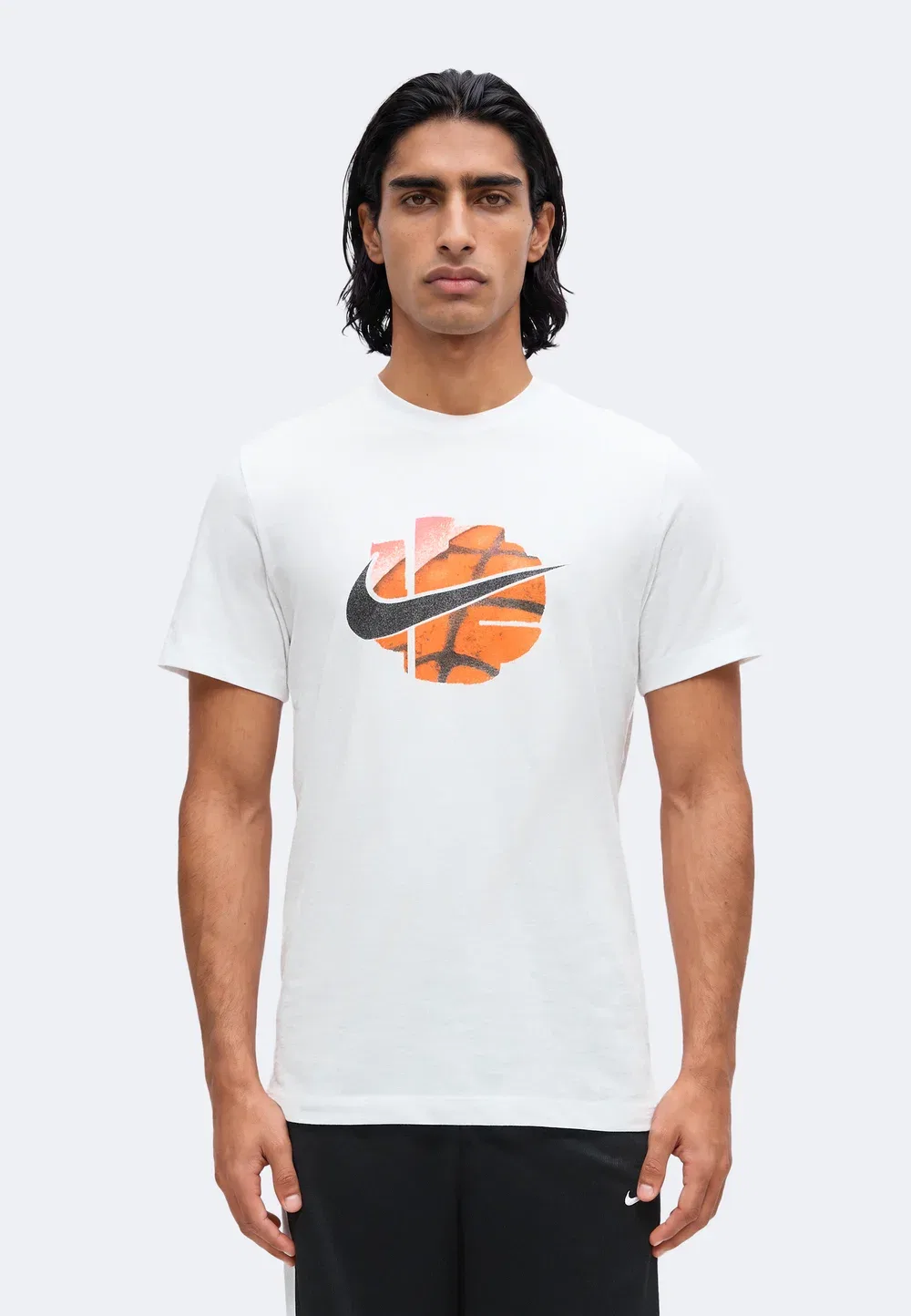 Футболка Tee Asbury с принтом Nike Performance, White — фото 3