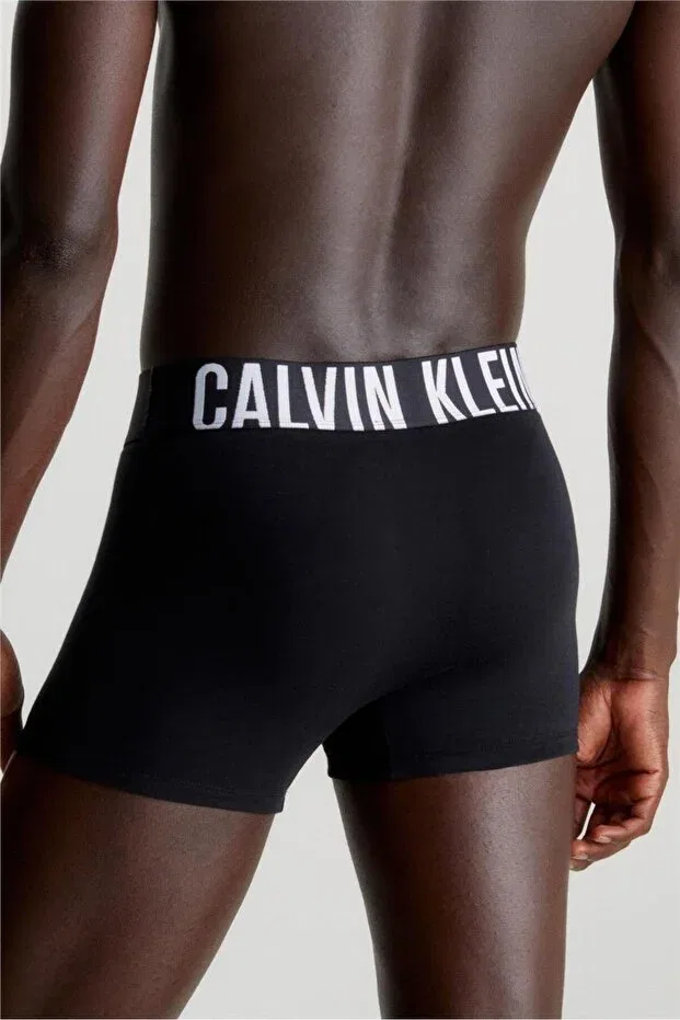 Мужские боксеры хлопковые комплект 3 шт Calvin Klein, Black — фото 3