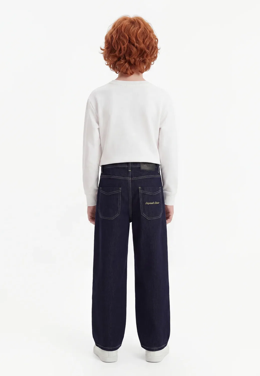 Jjialex jjnorrebro - джинсы свободного кроя Jack & Jones Junior, Blue Denim — фото 2