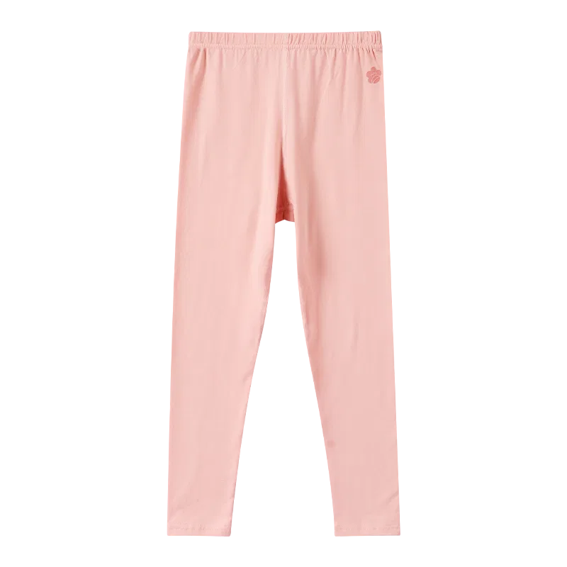 Red bean Детские леггинсы для девочек хлопковые Hodo Moderate, Light Pink