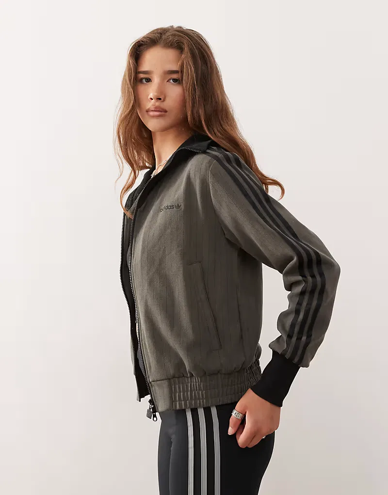Спортивная куртка Adidas Originals коричневого и, черный