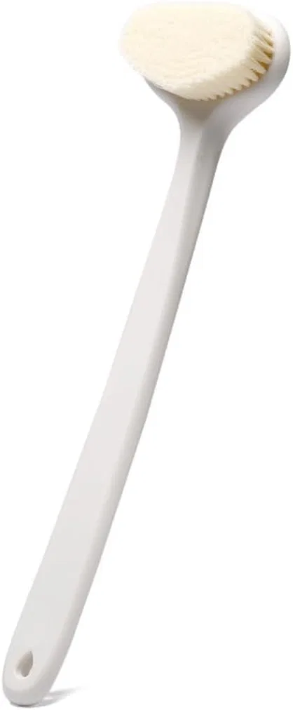 Щетка для тела с длинной ручкой, PA66, Weiß Generic