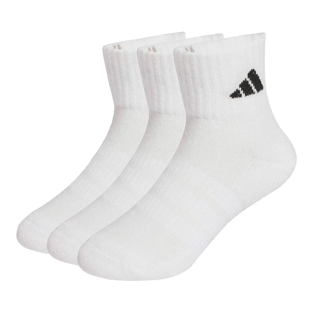 Носки спортивные Adidas Cushioned Sportswear Ankle, 3 пары, белый