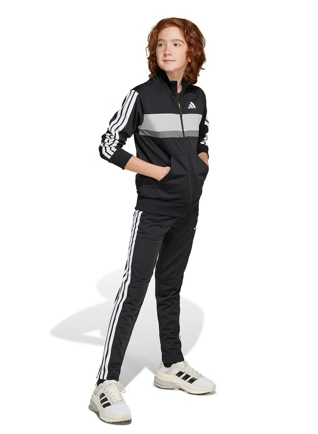 Спортивный костюм с лампасами Tiberio Adidas, черный