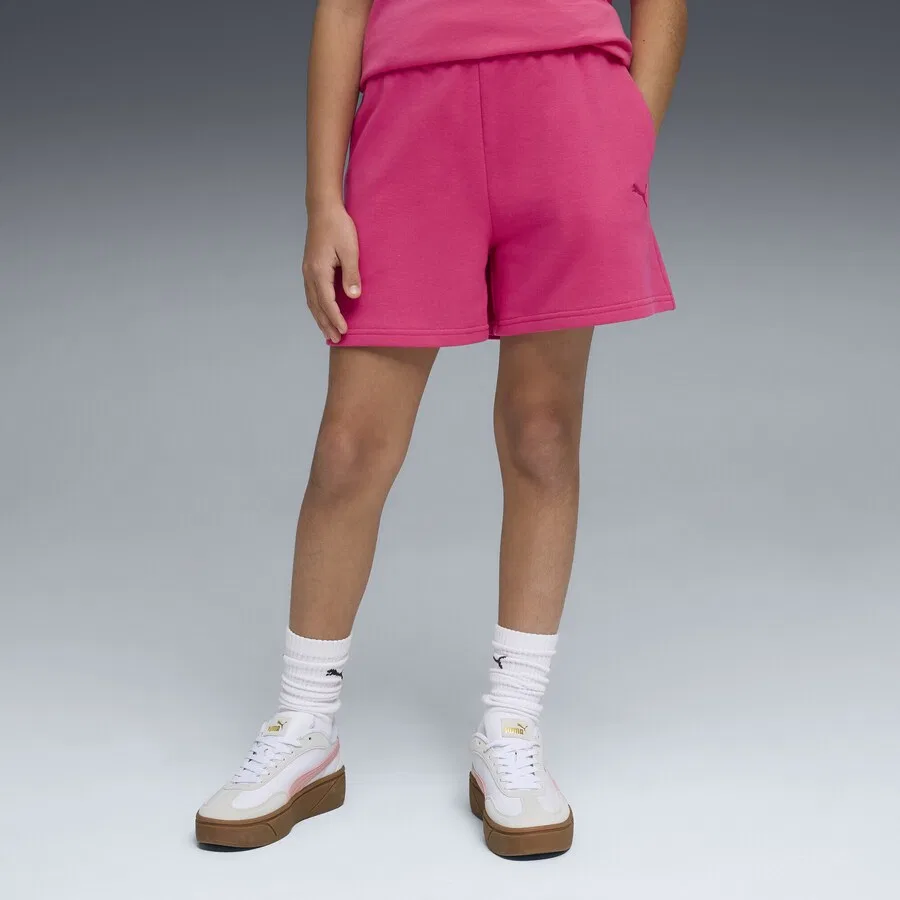 Шорты PUMA Regular розового цвета — фото 3