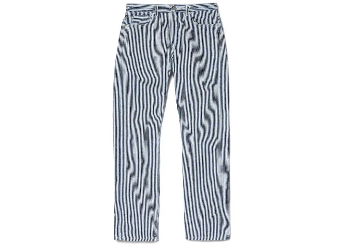 Мужские джинсы с полосками Hickory Stripe 501 Jeans Levis, Indigo — фото 2