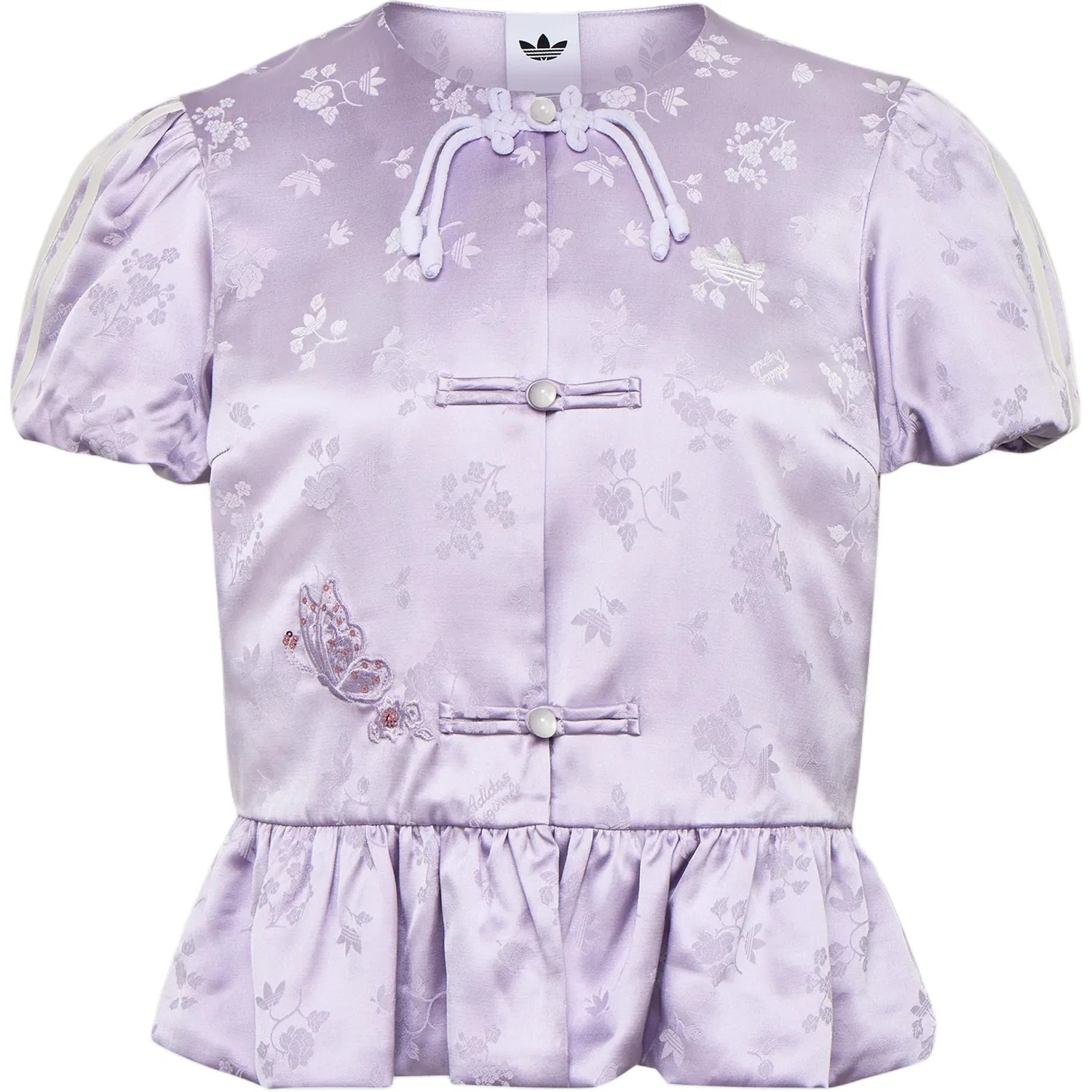 Женская куртка с круглым вырезом Light Purple Adidas Originals, Light Purple
