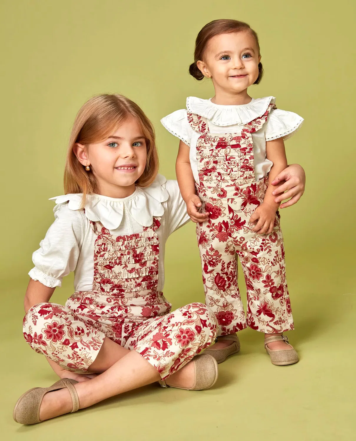 Детский комбинезон для девочек хлопковый Gocco, Beige/Rosa — фото 3