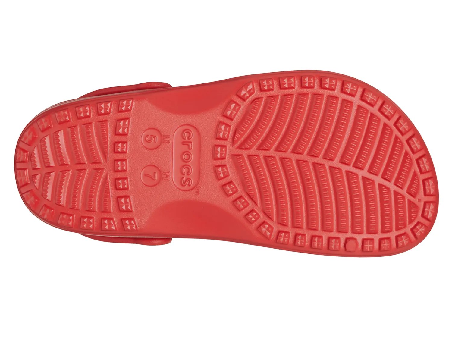Сабо Crocs Floral Cut Out Clog - Women's, Cherry Red — фото 4