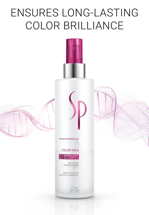 Кондиционер для волос бифазный, 185 мл, Wella, SP Color Save Bi-phase Conditioner — фото 3