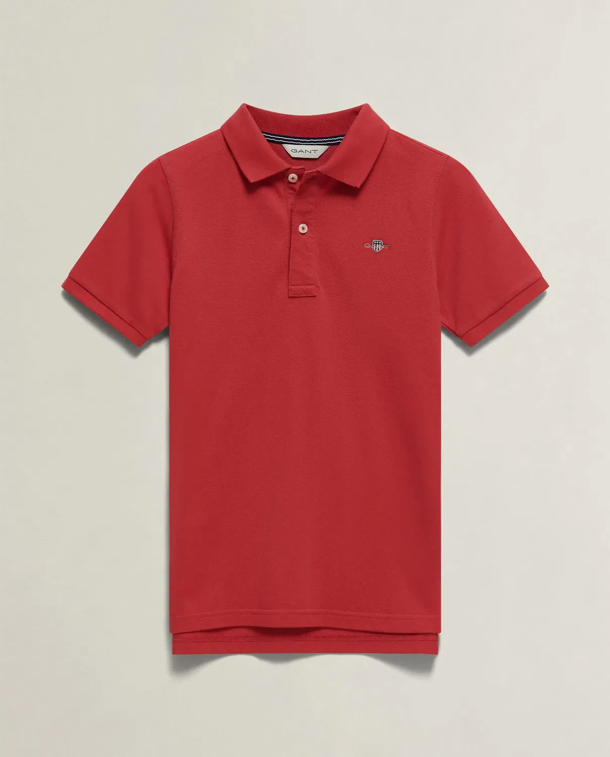 Детский поло для мальчиков хлопковое Gant, Rojo
