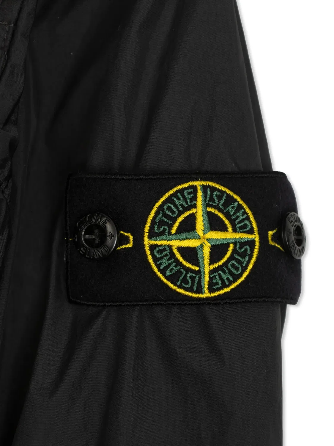 Stone Island Пуховик черного цвета — фото 2