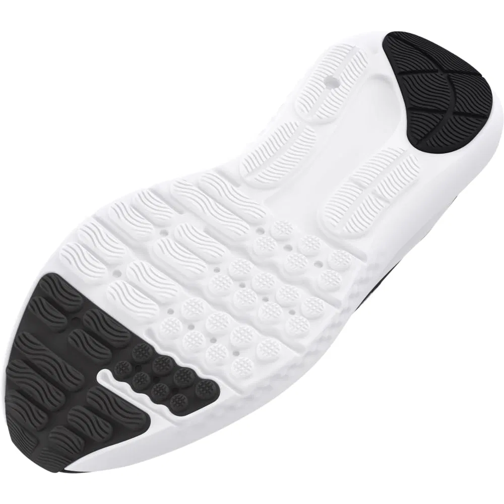 Детские беговые кроссовки для мальчиков с сетчатым верхом UA Bgs Surge 4 Under Armour, Red/Black/Black — фото 3