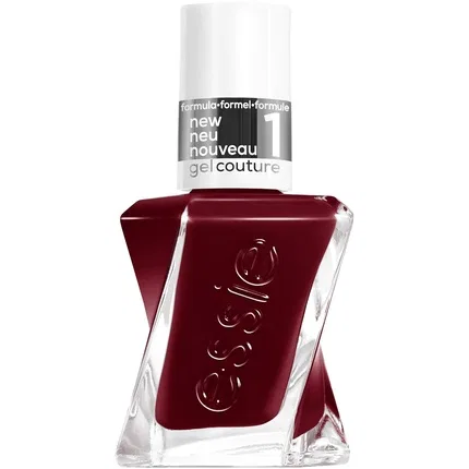 Лак для ногтей с глянцевым финишем Essie Gel Couture No 360 Spiked With Style, Dark Red, 135 мл