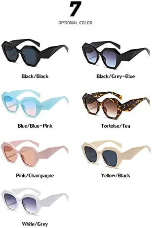 

Винтажные солнцезащитные очки большого размера 2027 года для женщин, в крупной оправе, ретро-очки для путешествий, солнцезащитные очки UV400 MTZJH, Grey Lens