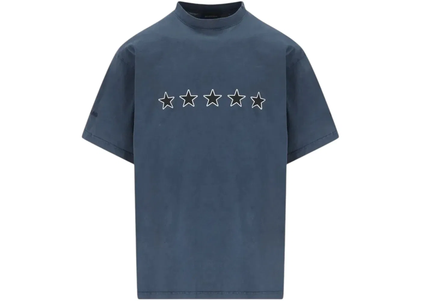 Мужская футболка с длинным рукавом Balenciaga, Washed Navy