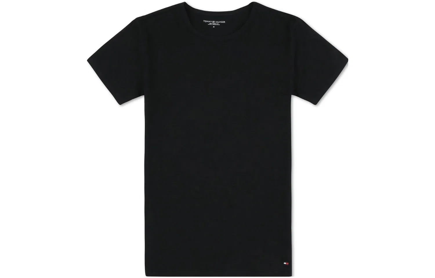 Мужские футболки с круглым вырезом, комплект из 3 штук, Tommy Hilfiger, White/Black/Light Blue — фото 3