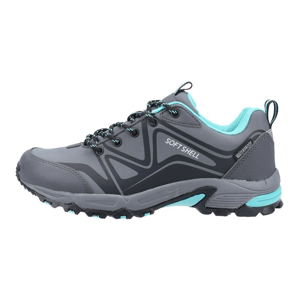 

Кроссовки Cotswold Abbeydale Low Hiker, grey black aqua