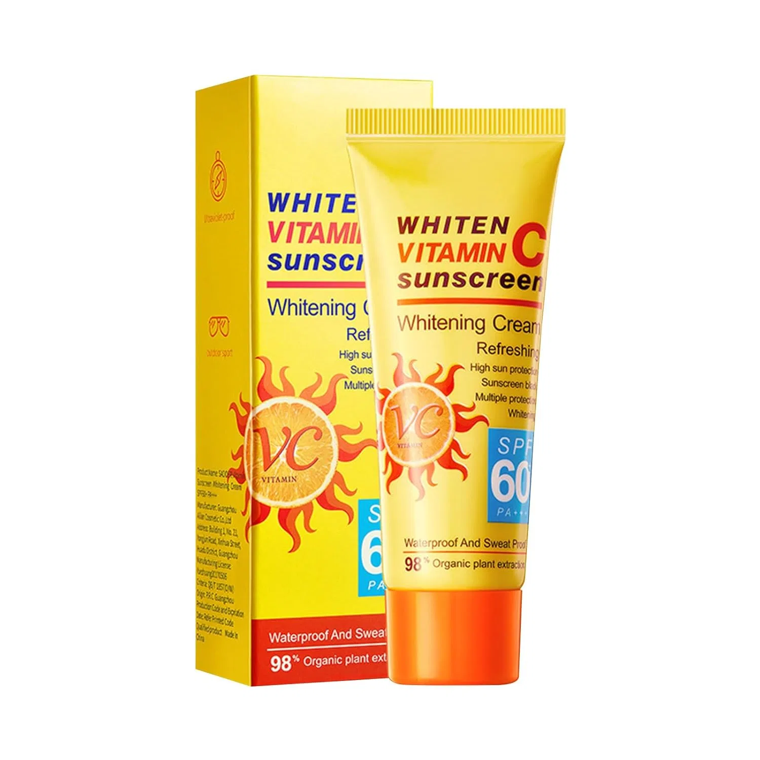 Солнцезащитный крем SPF 60, Generisch, 40 г