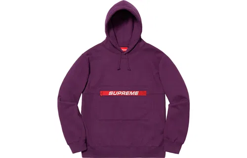 Женское худи на молнии с капюшоном Supreme