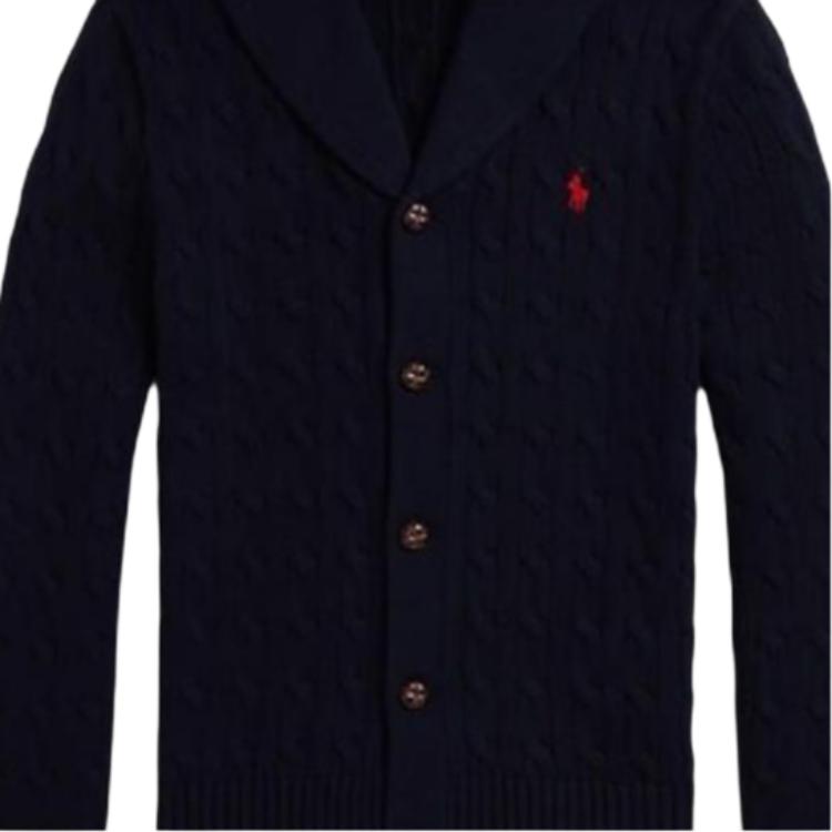 Свитер FW25 для детей Polo Ralph Lauren, черный — фото 4