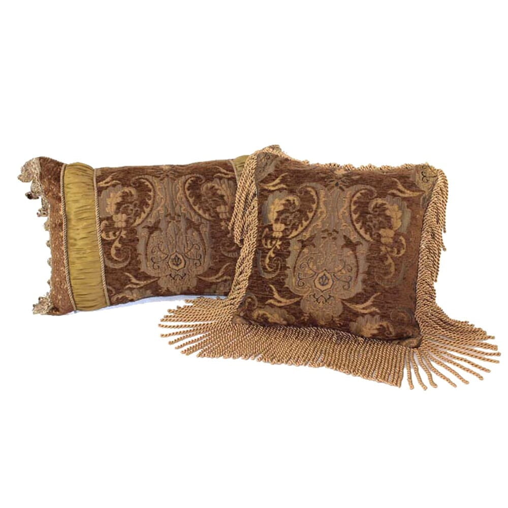 

Подушки Sherry Kline China Art Brown, коричневый