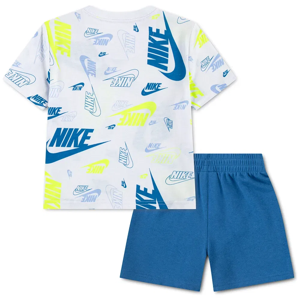 Леггинсы Aop set Nike, белый — фото 2