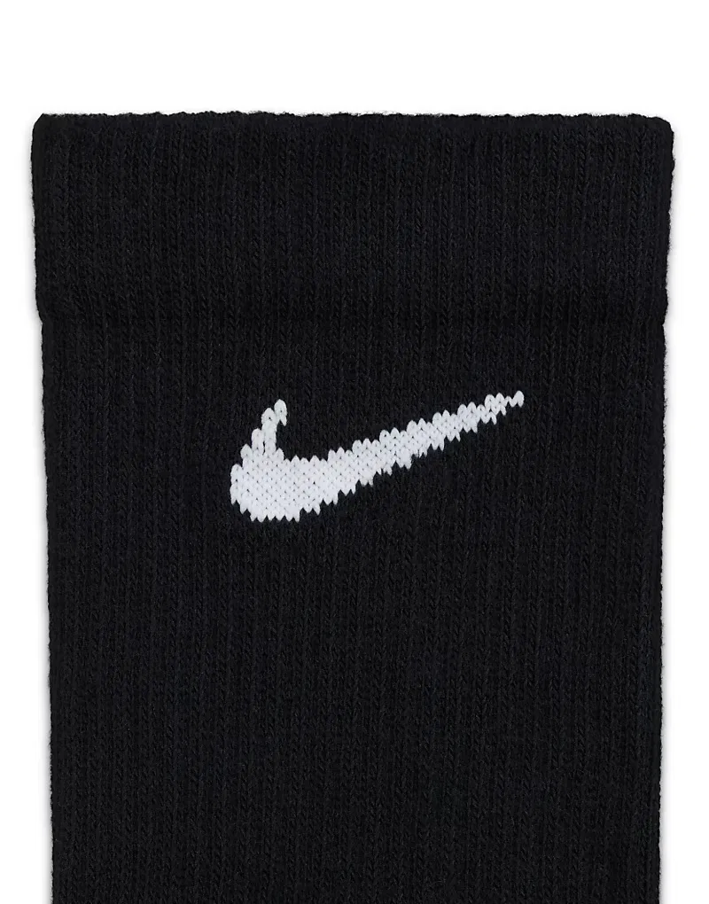 Носки высокие Everyday Plus 3 шт Nike, черный — фото 2