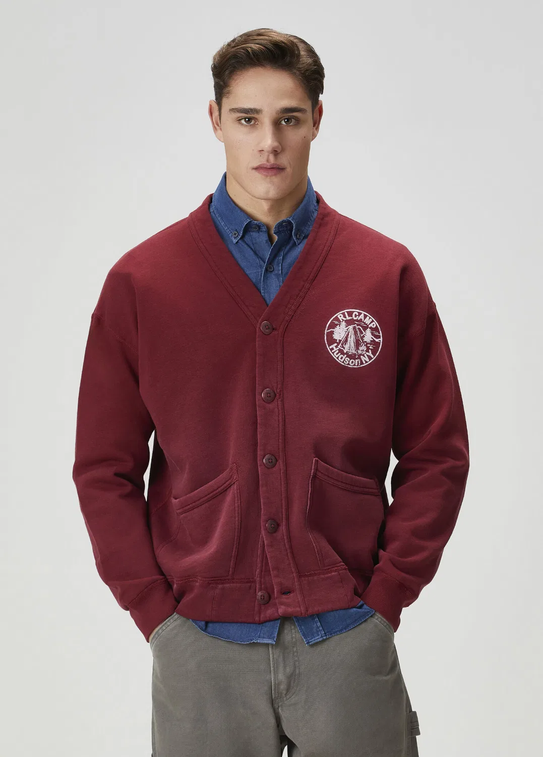 Свитшот Polo Ralph Lauren Vintage, красный