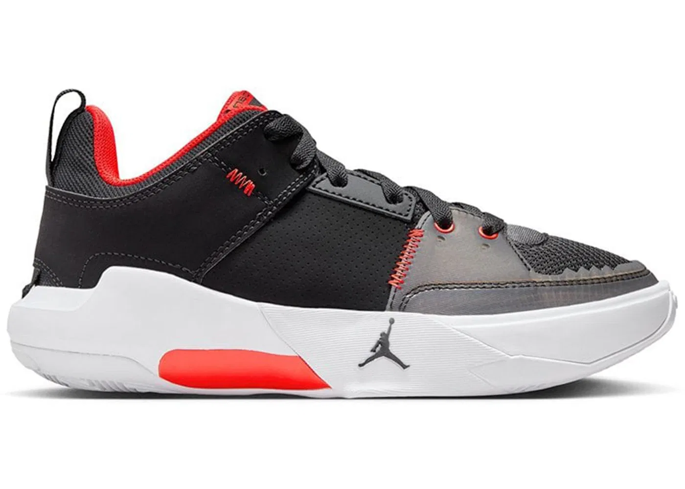 Детские кроссовки Lifestyle Jordan One Take 5 Jordan, Black White Anthracite Habanero Red