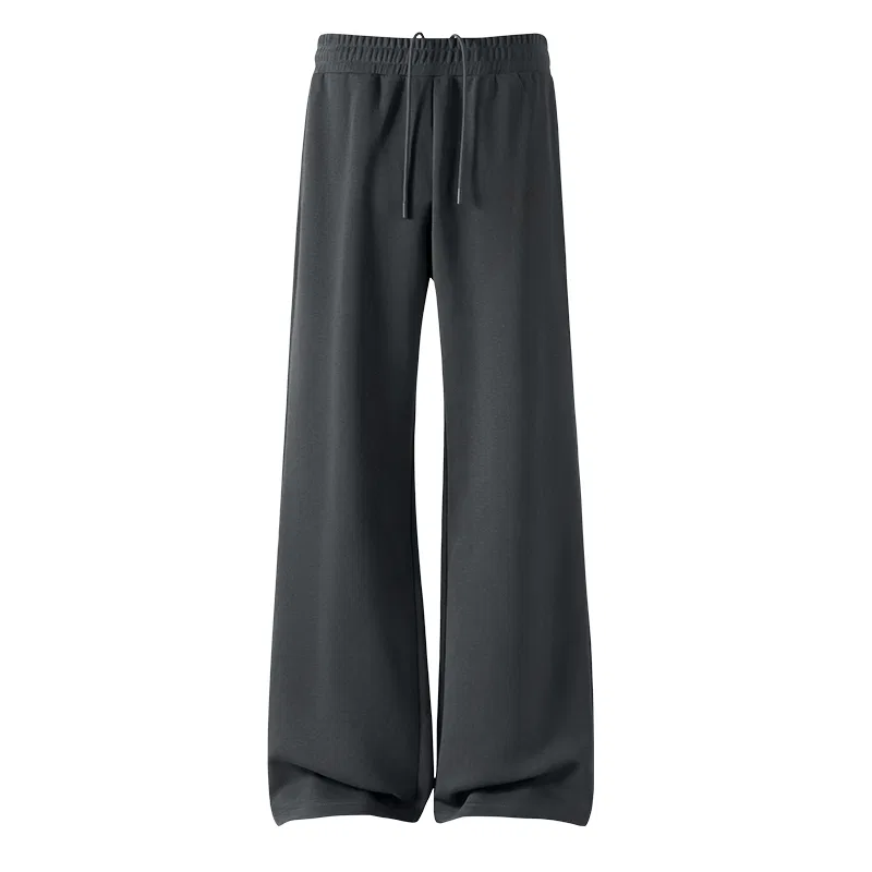 Детские брюки повседневные прямого кроя MINISO, American Bootcut Dark Gray
