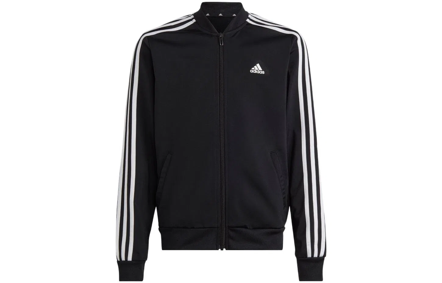 Детский спортивный комплект из футера Adidas, Black — фото 3