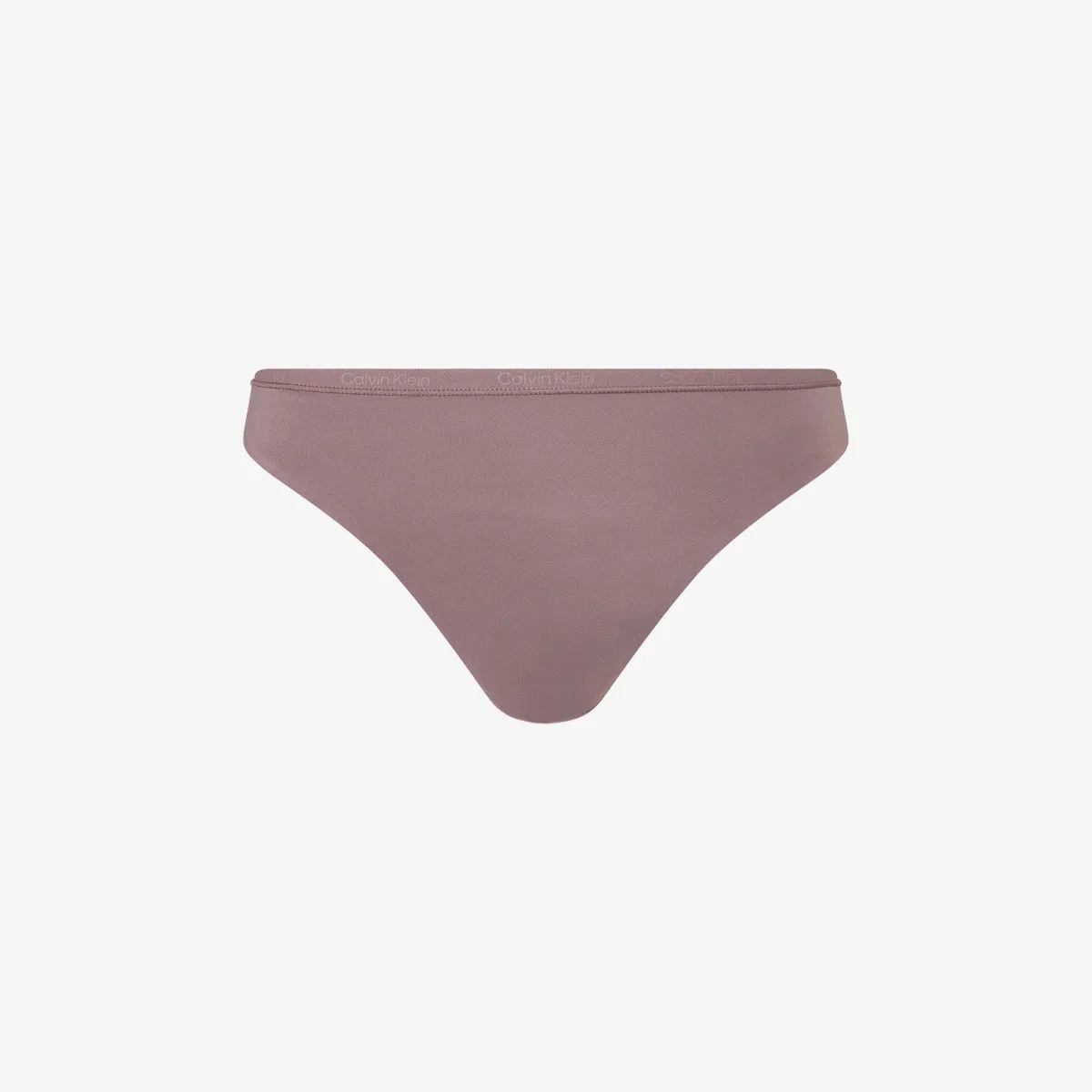 Идеально облегающие эластичные тканые стринги Calvin Klein, коричневый