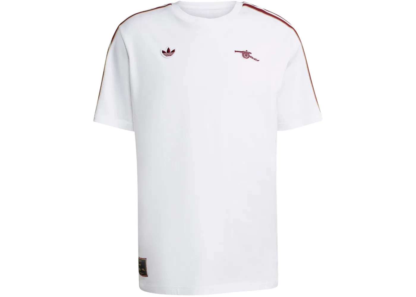Мужская футболка с принтом Arsenal Terrace Icons Adidas, White