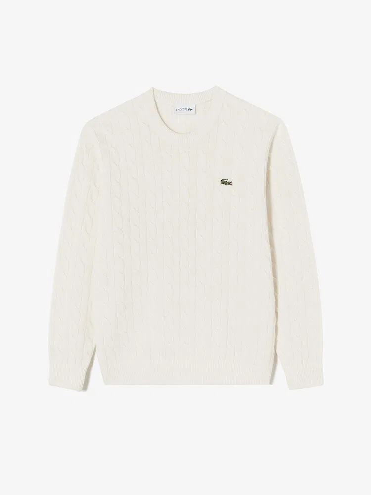 Свитер с кабельным узором, модель AH816E LACOSTE — фото 4