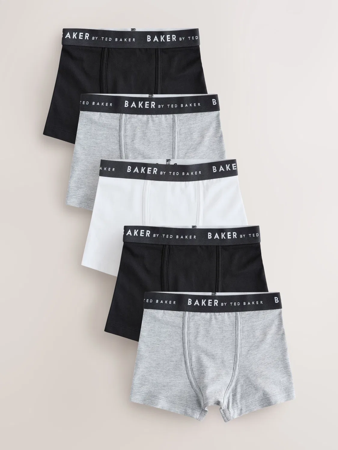 Боксеры 5-pack Baker by Ted Baker для мальчиков, серые