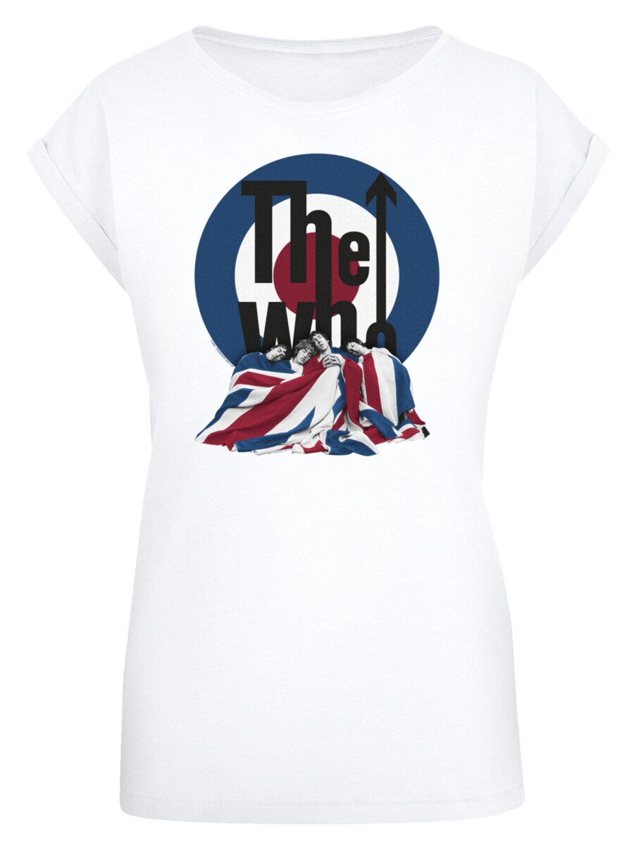 

Рубашка F4NT4STIC The Who Flag Blanket, белый