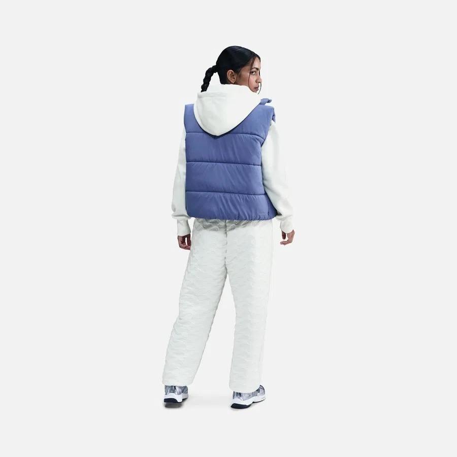 Спортивные штаны Nike Sportswear Phoenix Fleece с высокой посадкой, Oversized, Белый — фото 3