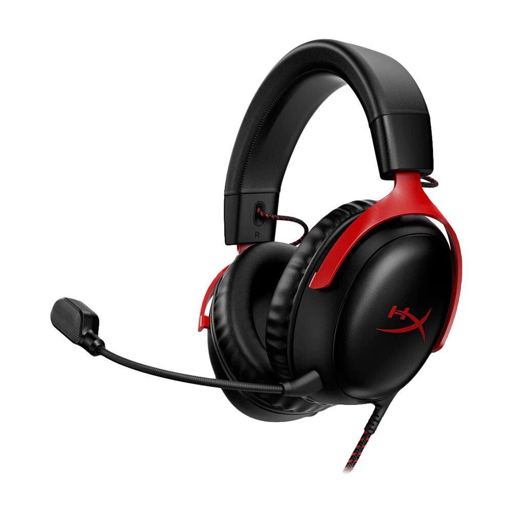 

Игровые наушники HyperX Cloud III, черный/красный