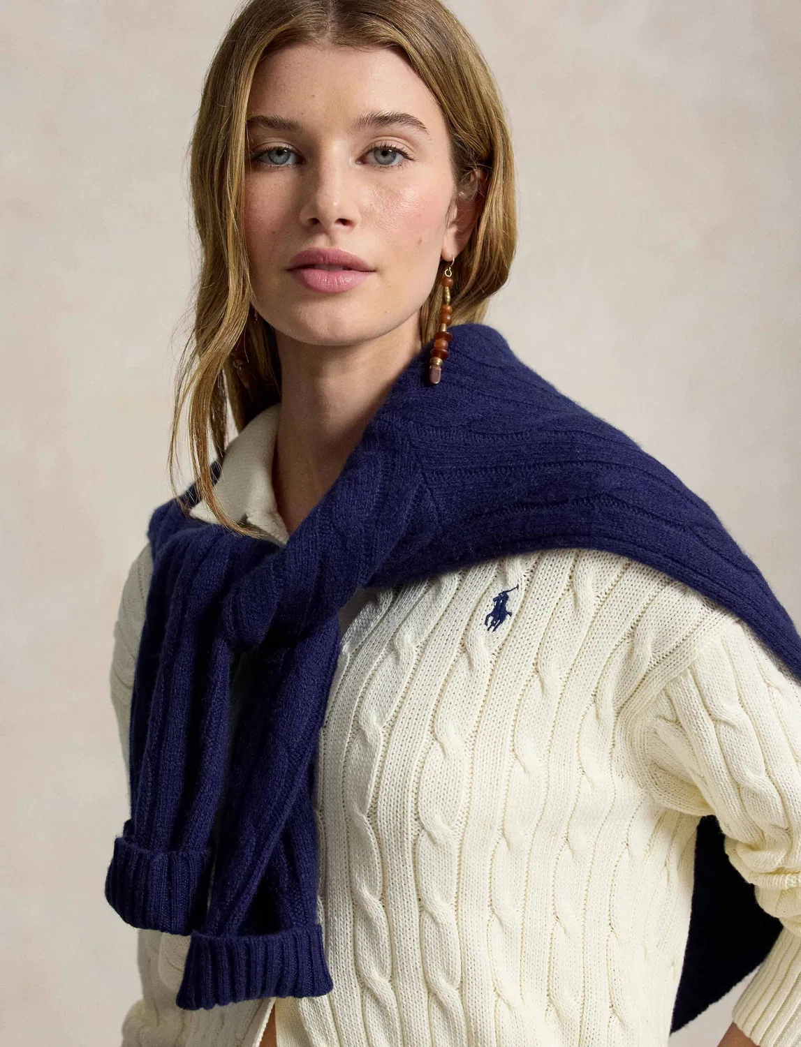 Кардиган Polo Ralph Lauren, Crema — фото 4