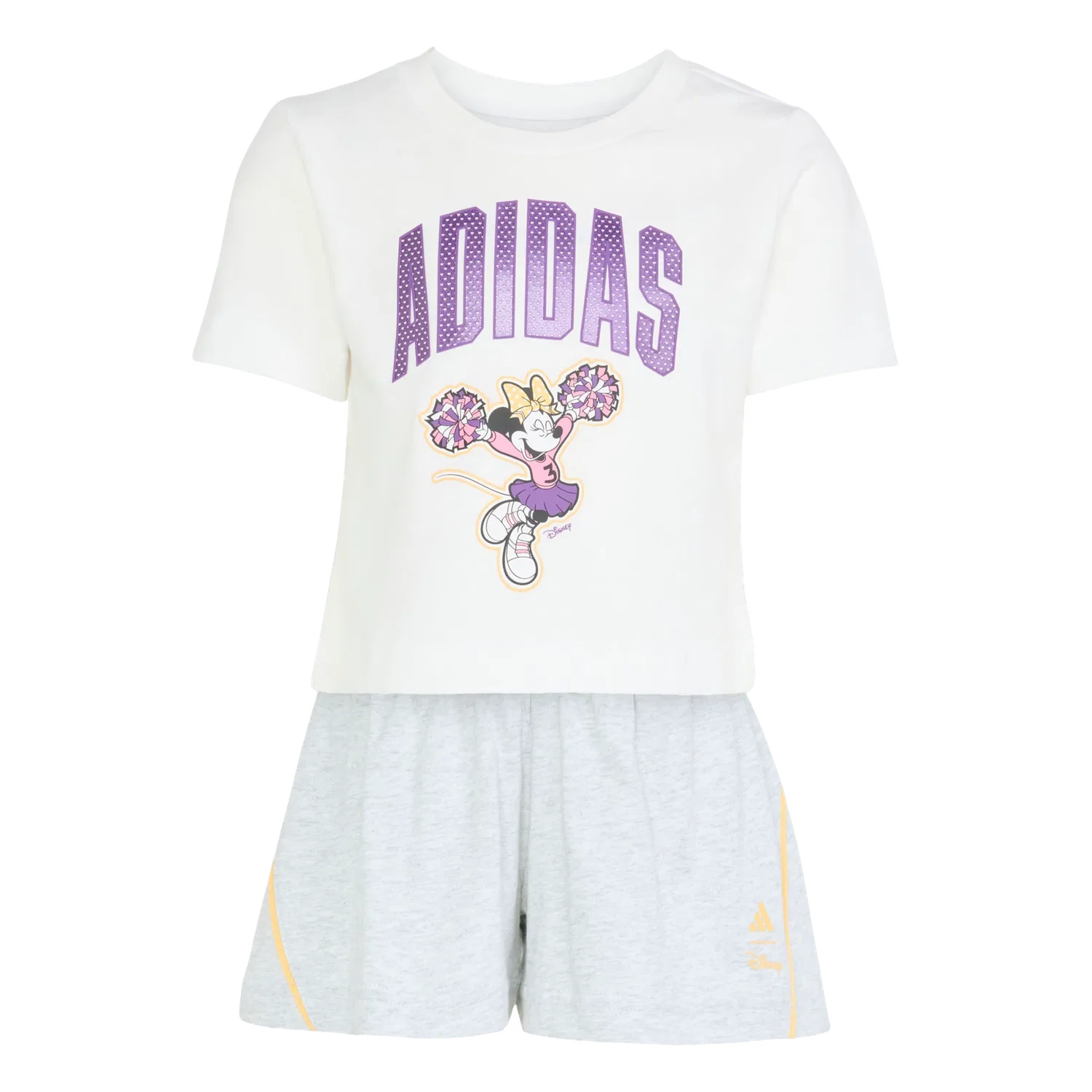 Детский боди с Микки Маусом Adidas, белый
