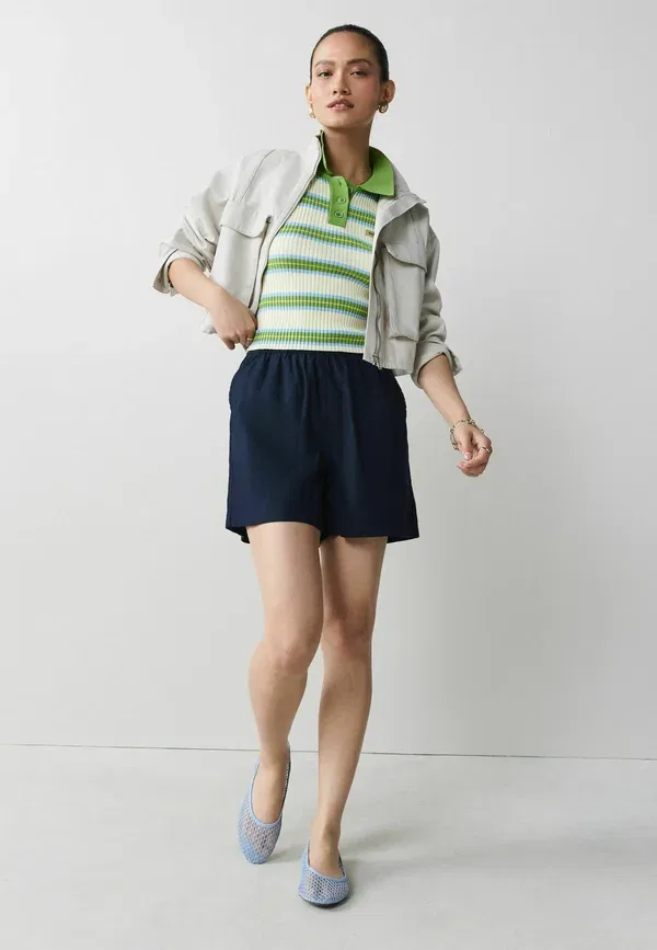 Шорты хлопковые Shorts Next navy blue, темно-синий — фото 2