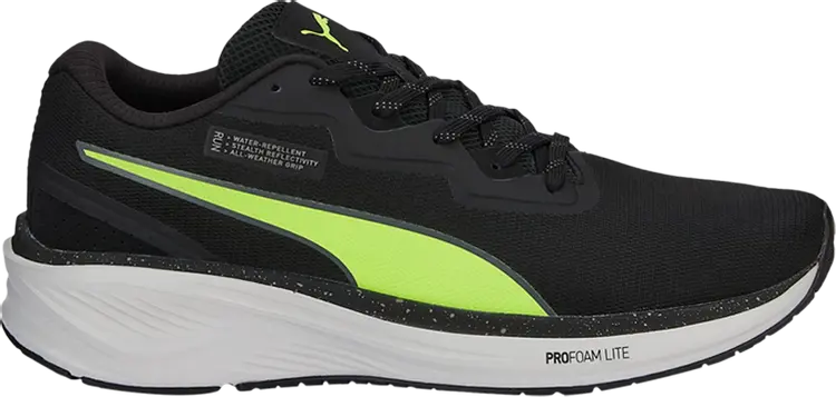 

Кроссовки Puma Aviator Profoam Sky Winter - Black Lime Squeeze, черный