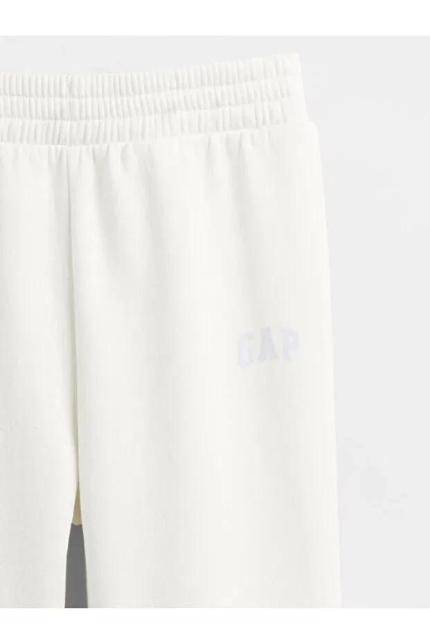 Детские спортивные штаны для девочек с принтом Gap, Off White-001 — фото 2