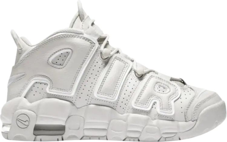 

Кроссовки Nike Air More Uptempo GS 'Triple White', белый