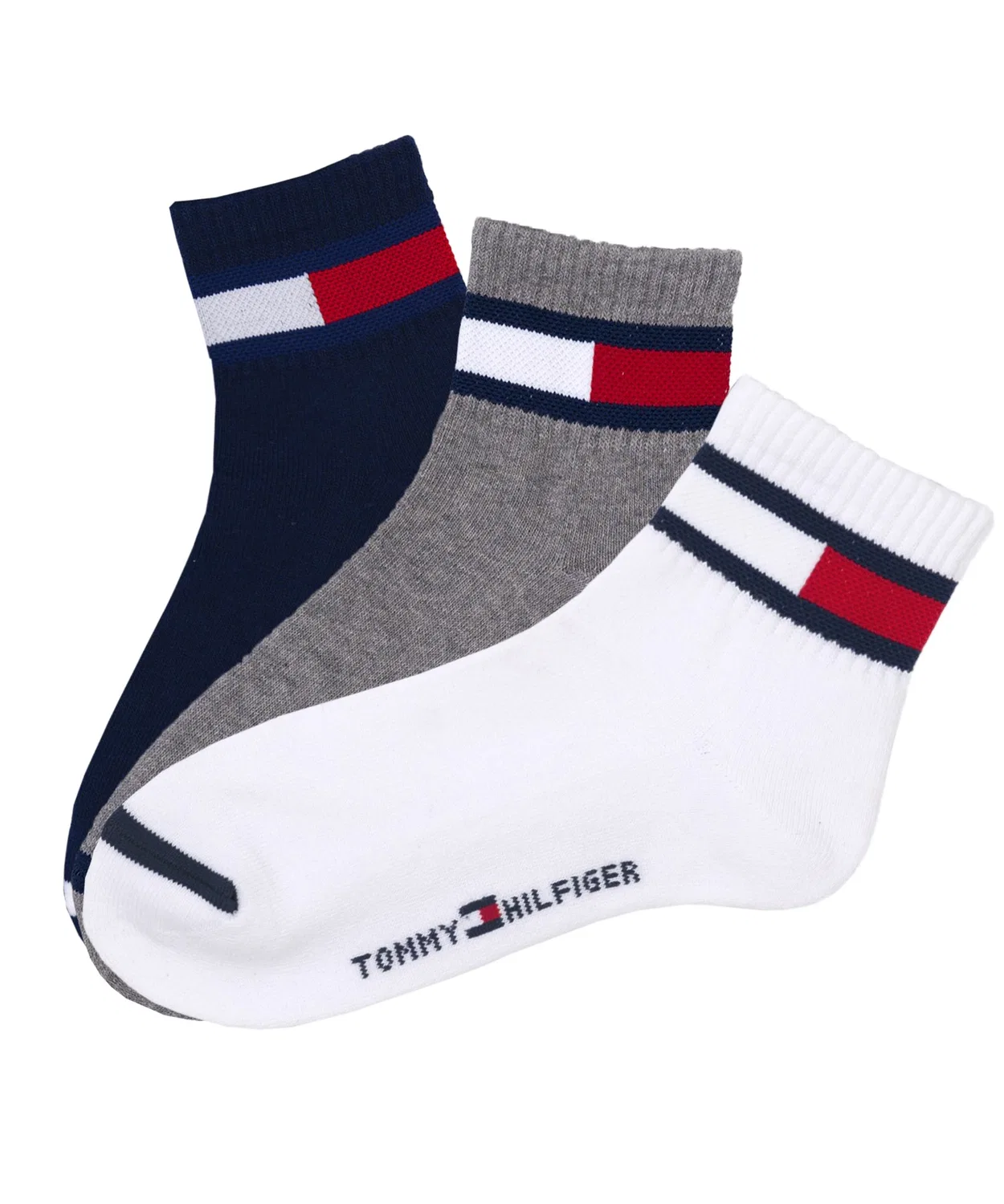 Мужские носки с логотипом TOMMY HILFIGER, 3 пары