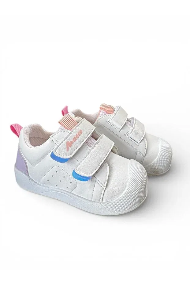 Детские туфли для девочек из искусственной кожи Macco Shoes, White