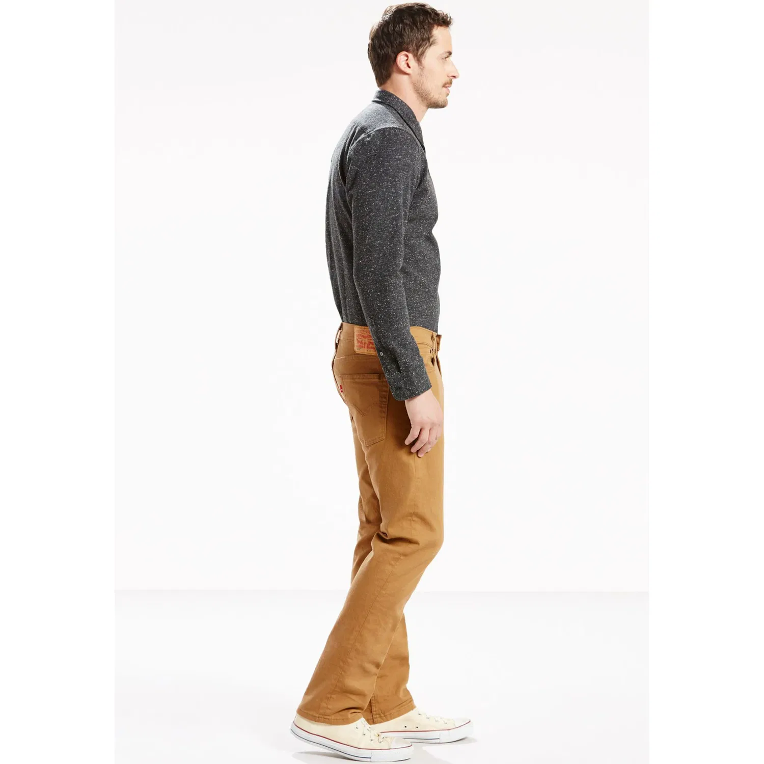 Мужские прямые джинсы Slim Fit Levi's, Denim — фото 3