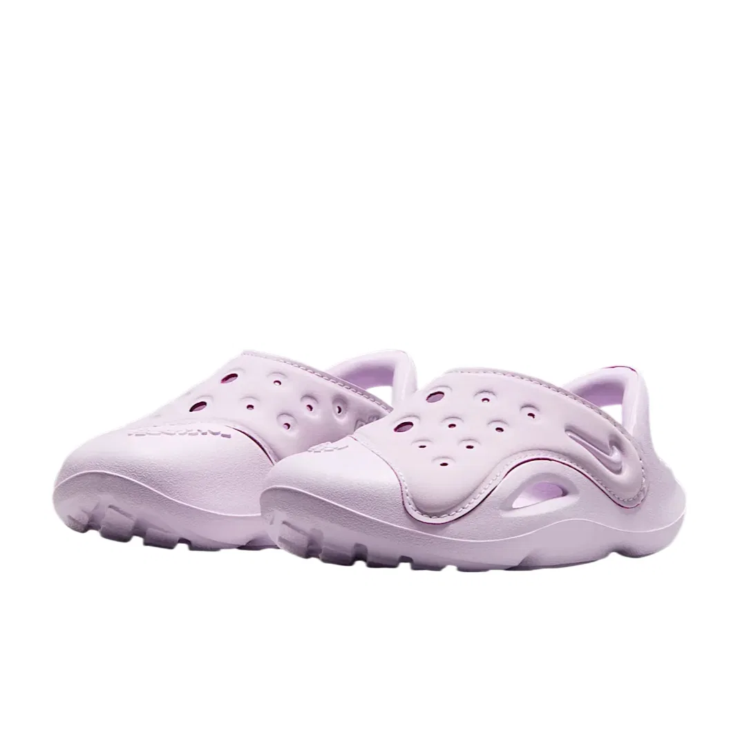 Детские кроссовки для мальчиков с дышащим верхом Nike Aqua Swoosh, Purple — фото 4